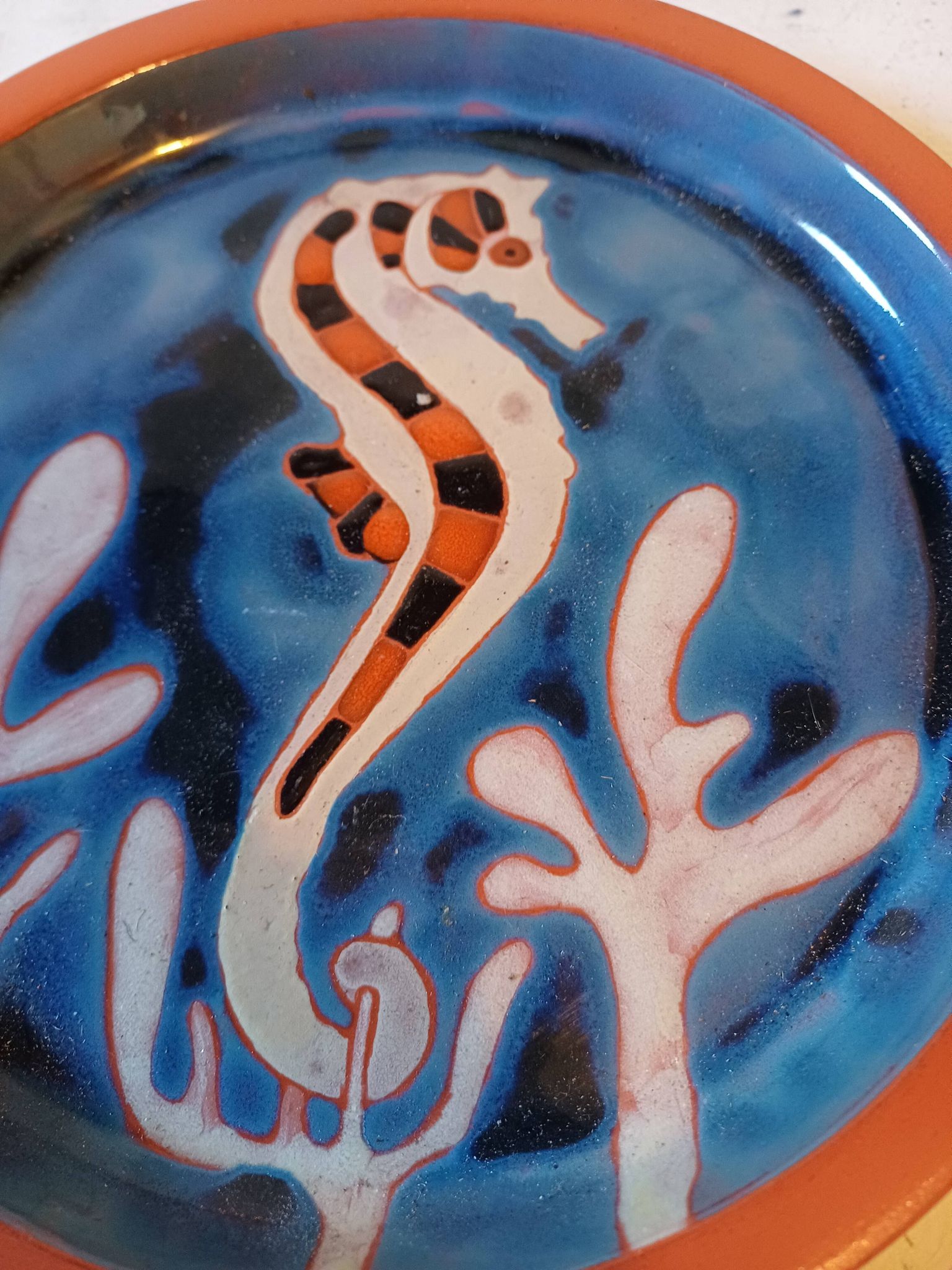 S.Sebastiao Glazed Terracotta Dish