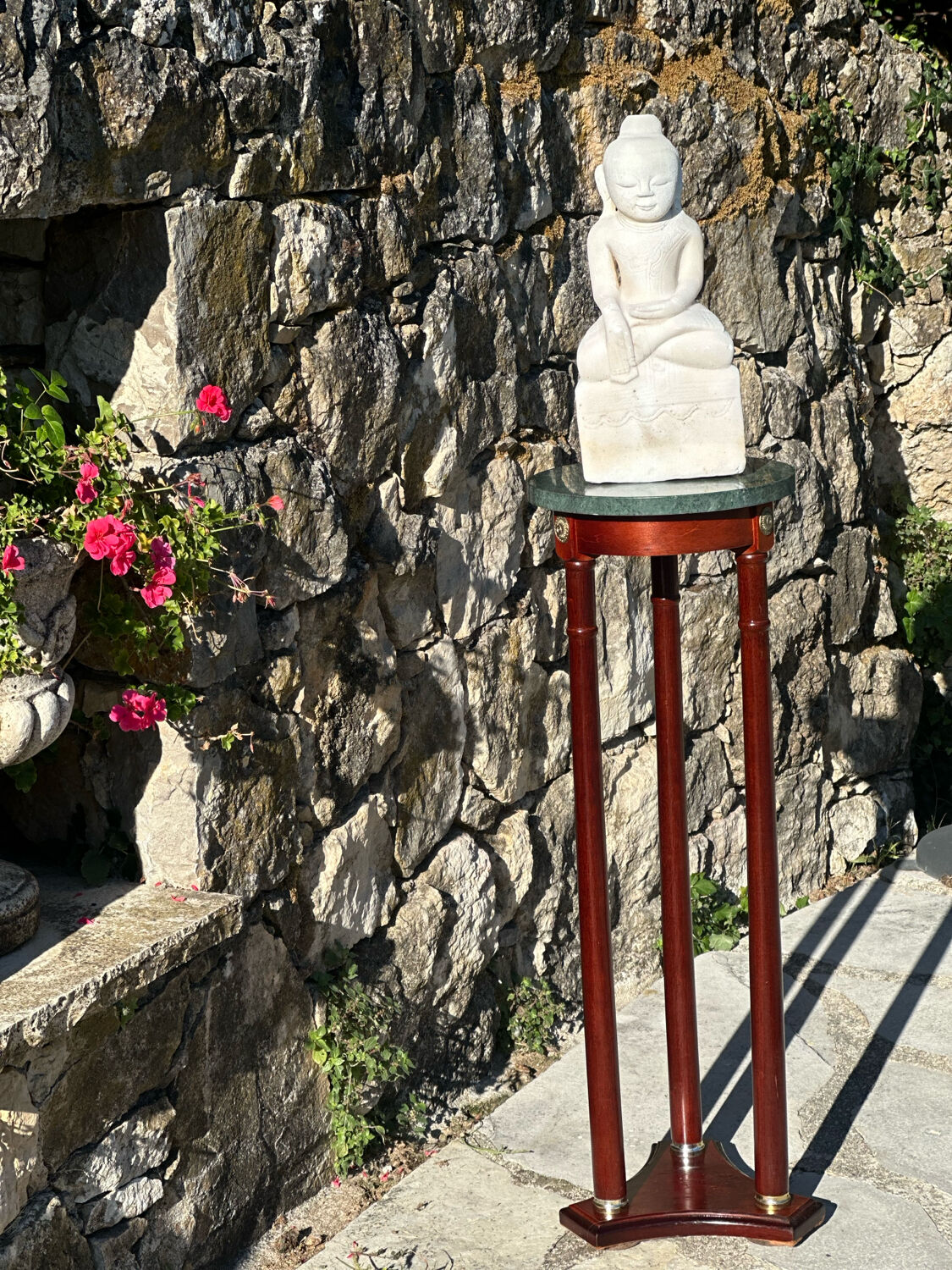 Empire Style Mahogany Stool