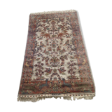 Persian wool and silk rug - 157 x 92