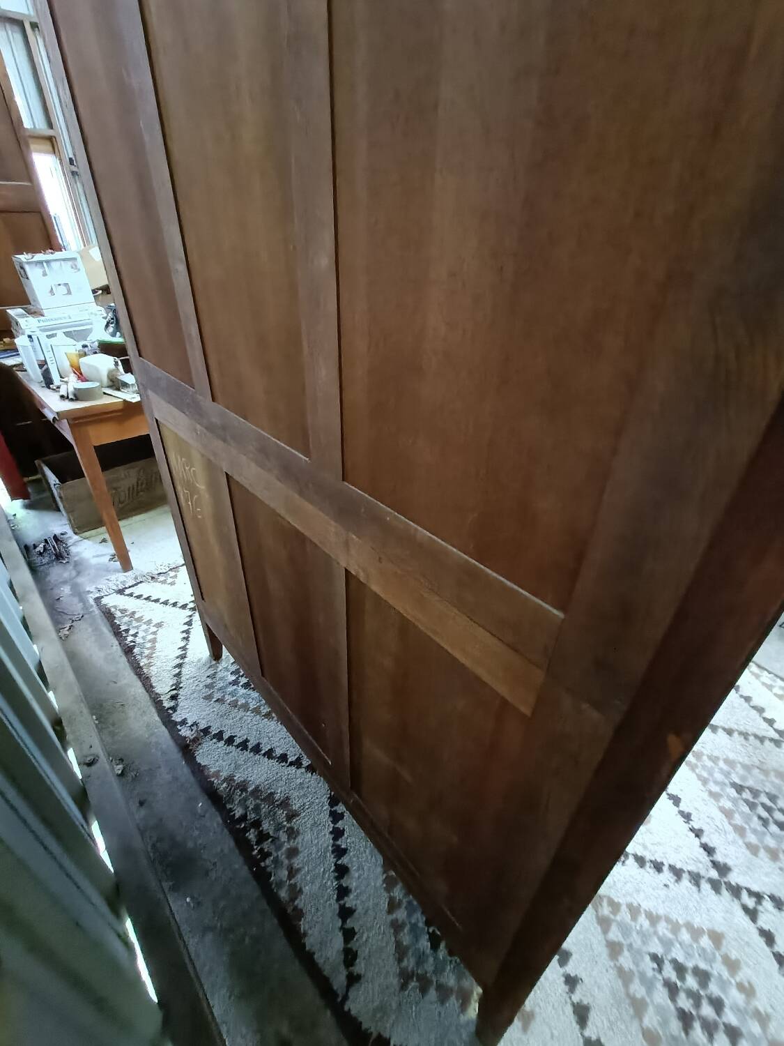 Rosewood inlaid cabinet