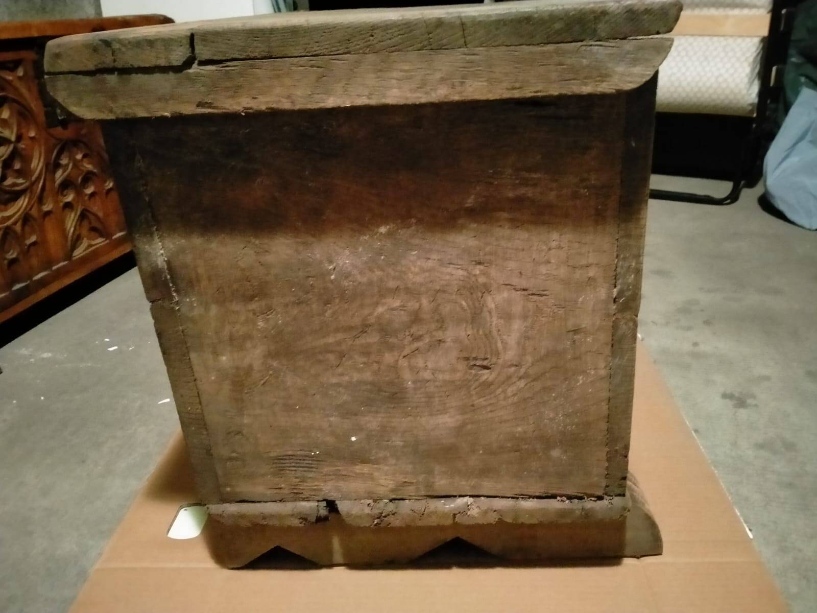 Ancient Gothic chest