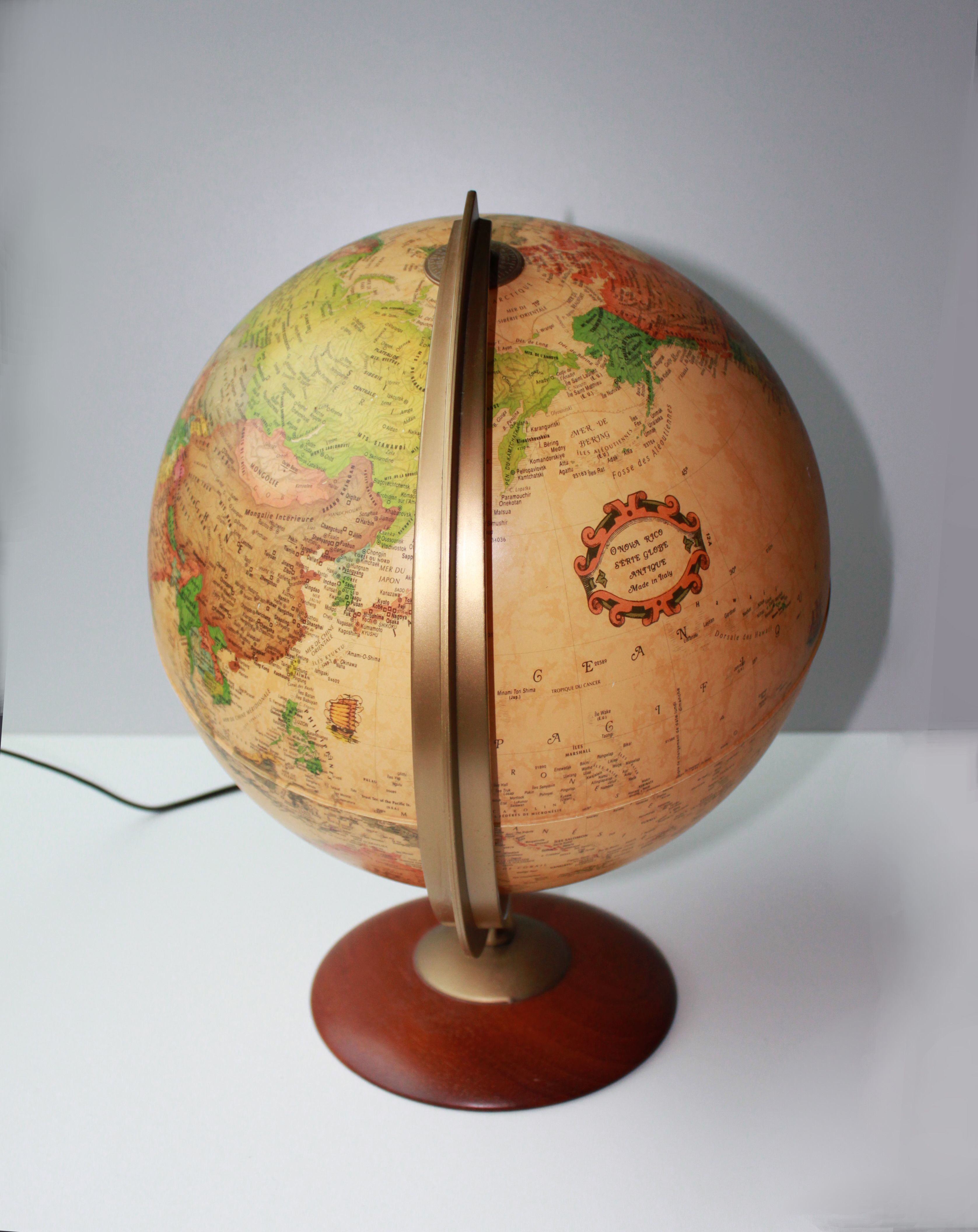 Nova Rico Light Globe, Ancient Globe series.