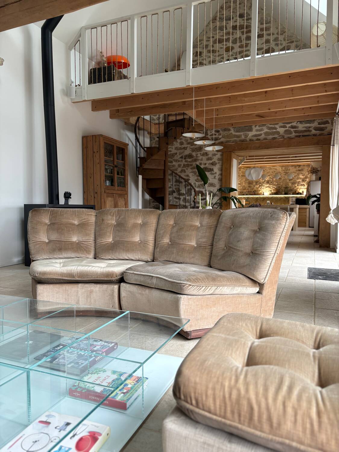 Modular armchair Roche Bobois 1970