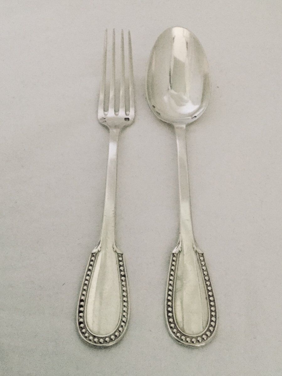 Christofle silver children's cutlery
