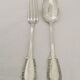Couverts d’enfants en argent christofle