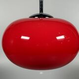 1960s 1970s Pendant Light Glass Ceiling Lamp Space Age Design