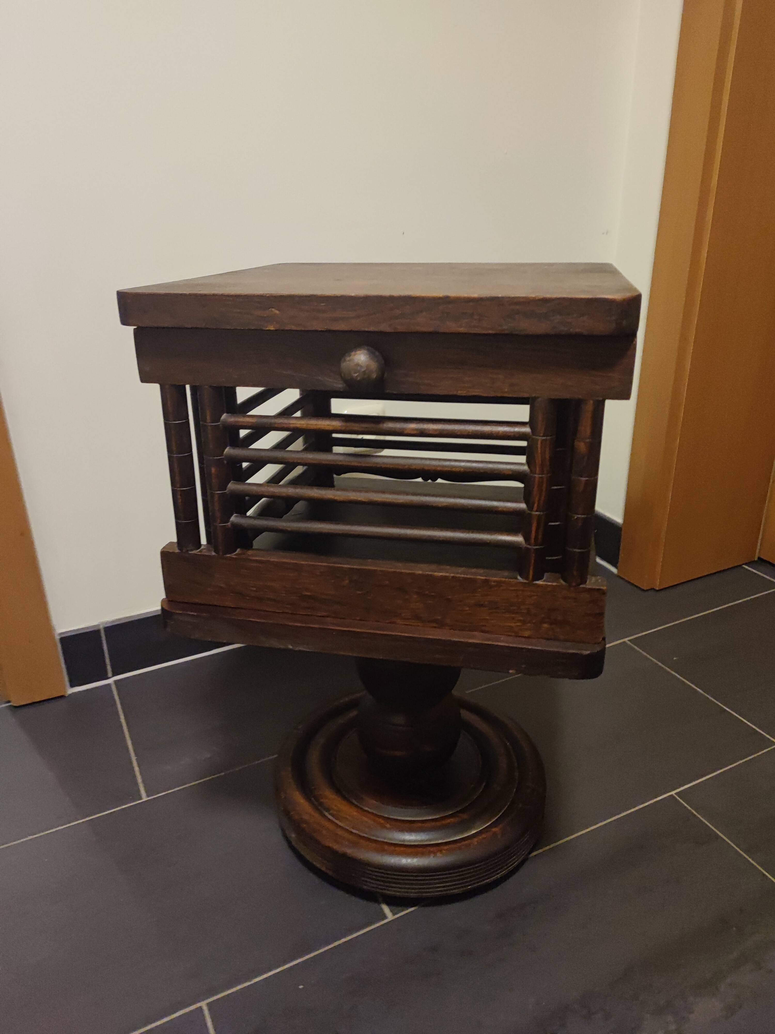 Chevet en bois style Dudouyt