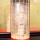 Pair of bedside lamps with wire mesh Italy 50s