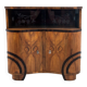 Art Deco glass chest of drawers, Poland, 1950s. After renovation.