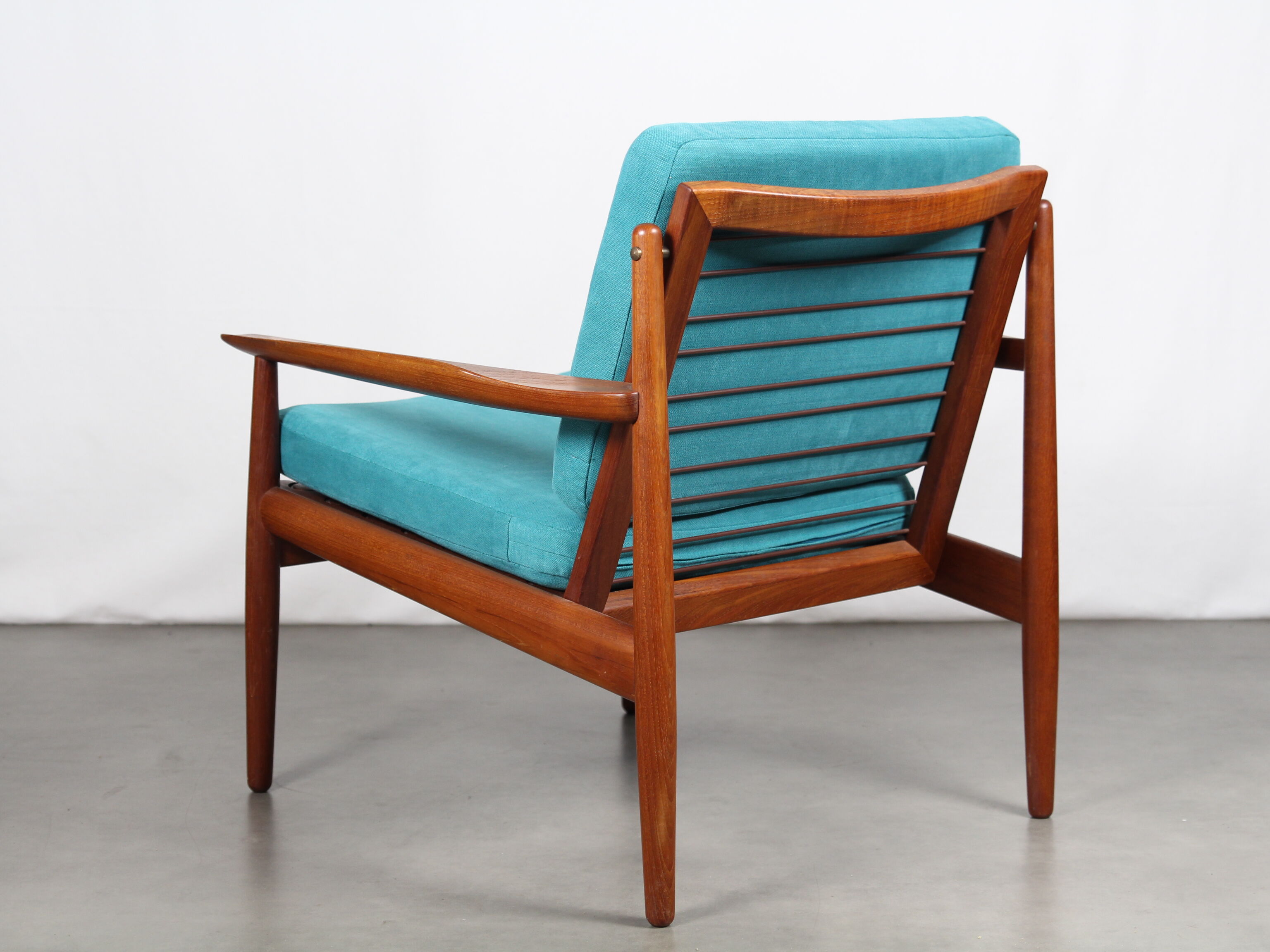 Scandinavian teak armchair by Arne Vodder for Gløstrup Mobelfabrik
