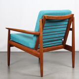 Scandinavian teak armchair by Arne Vodder for Gløstrup Mobelfabrik