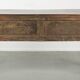 Antique 18th-century English oak dresser/sideboard with brass handles