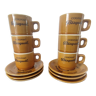 Tasses de bistrot Cognac Bisquil