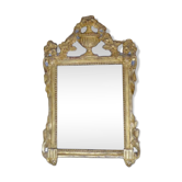 Golden wood mirror Louis XVI