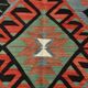 Tapis tribal géométrique vintage fait main 5x10, 160x317 cm