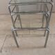 chrome nesting tables from the 1970s