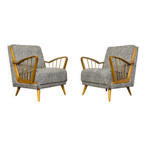 Paire de fauteuils modernes du