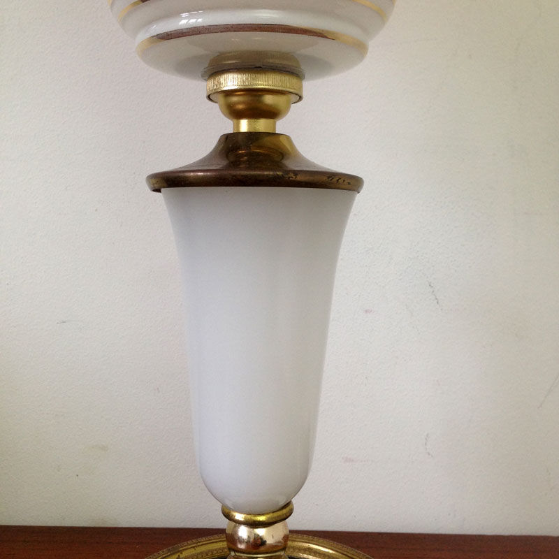 Opaline lamp 50s