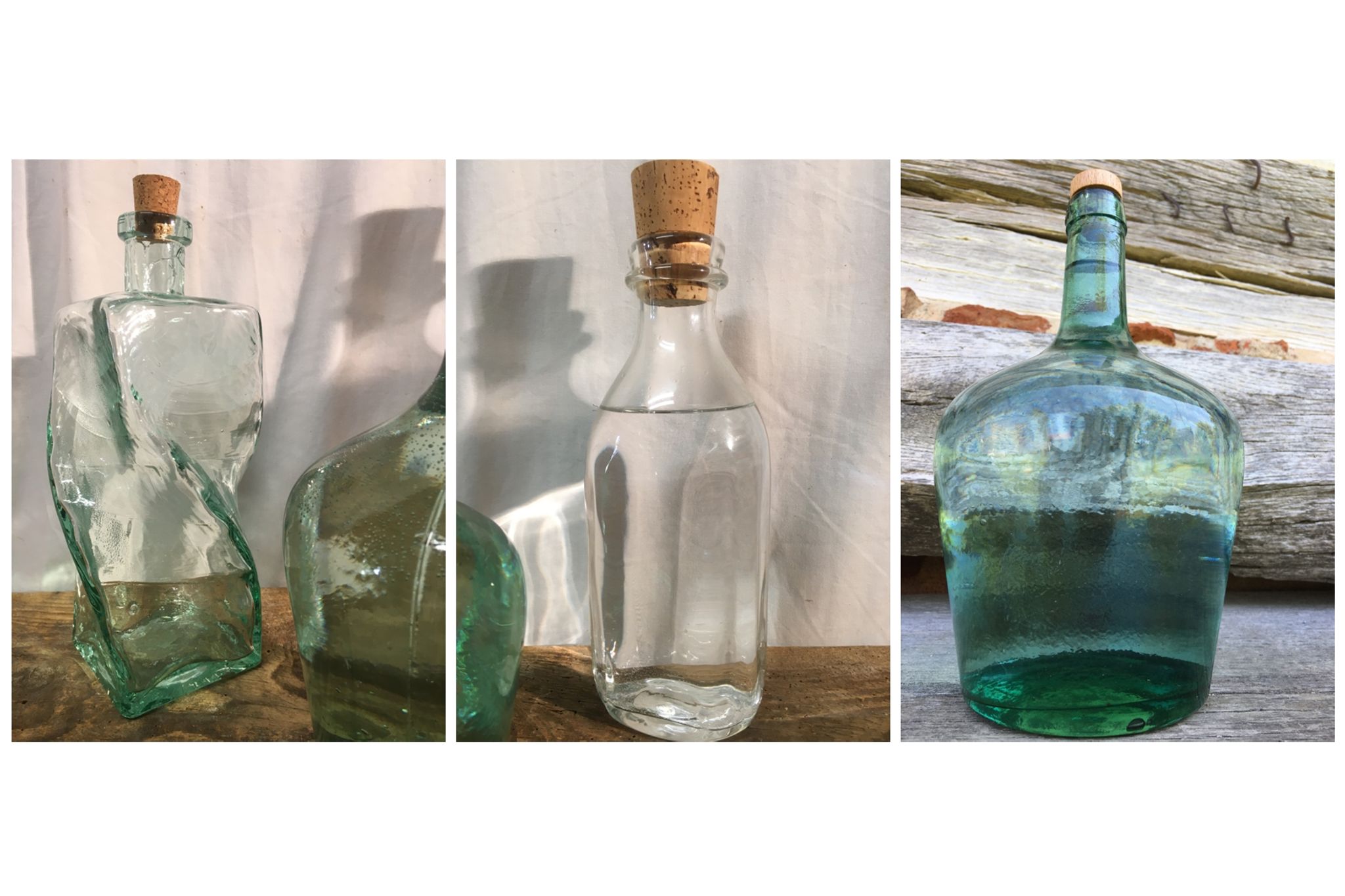 Lot de 3 bouteilles environ 2l