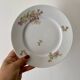 Lot de 10 assiettes à dessert vintage en porcelaine