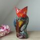 Vintage Vallauris Style Colorful Ceramic Fish Shaped Pitcher