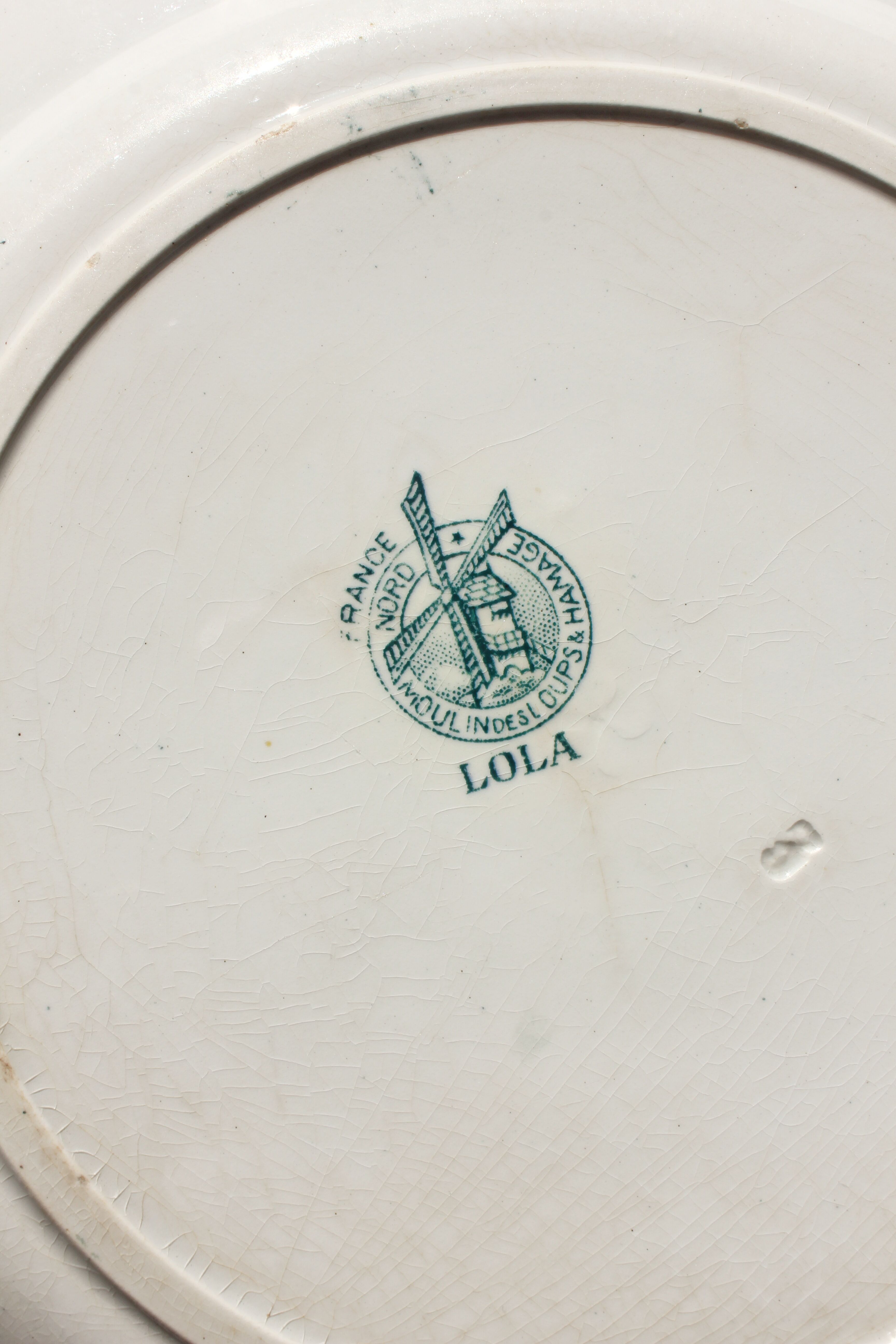 Round dish "Lola" Moulin des Loups & Hamage