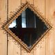 Mirror and rattan stand by Franco Albini, Italy 1960