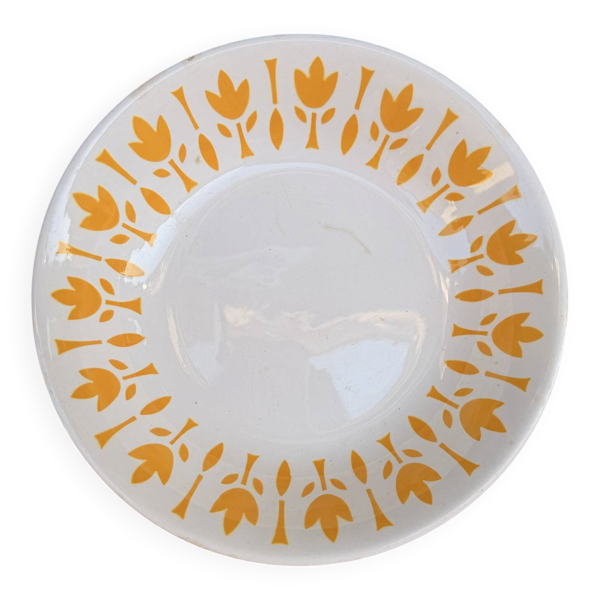Assiette creuse modèle LYS - vintage