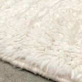Moroccan Berber carpet boujaad ecru with colorful flat areas 390x292cm