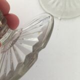 Transparent diamond tip walking glasses