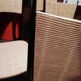 4 chairs Colette Gueden Skaï mulching effect