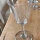 Lot de 37 verres cristal année 50