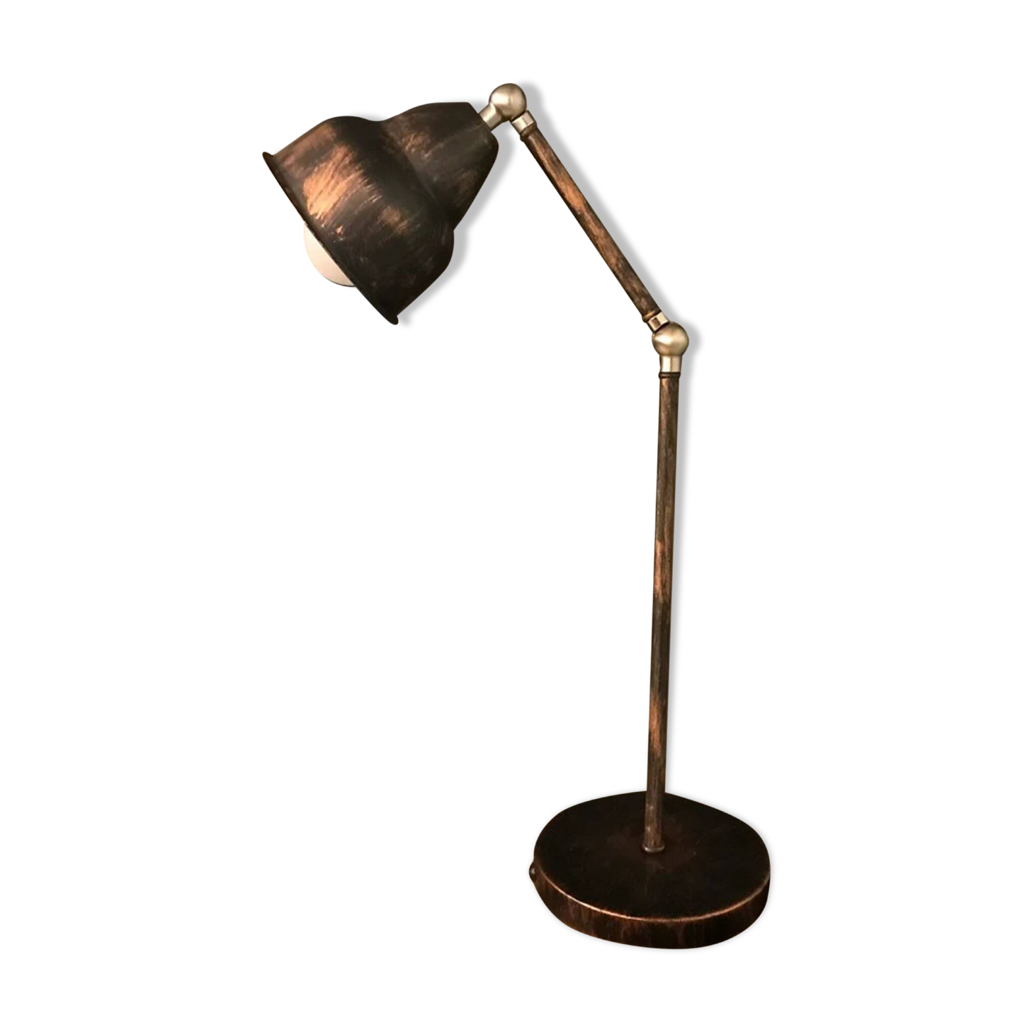 Adjustable Metal Desk Lamp with Balance Arm