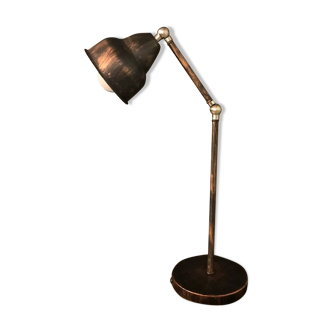 Lampe de bureau réglable en métal avec bras d'équilibre