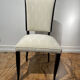 Set of 6 art deco dining chairs