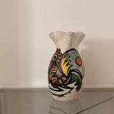 Glazed terracotta pitcher from the 1950s.