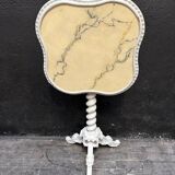 Guéridon, small painted wooden side table