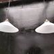 Opaline cone pendants