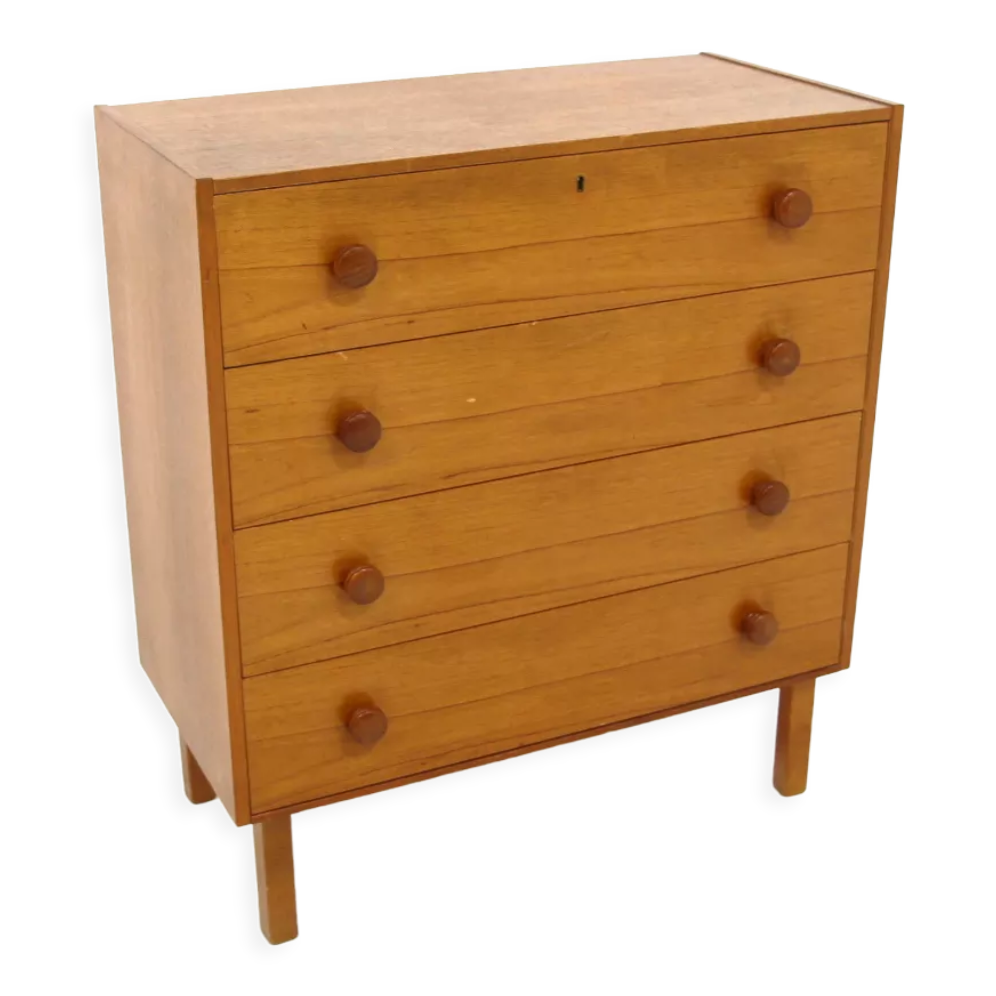 Scandinavian teak chest of drawers, Sweden, 1960