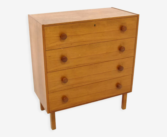 Scandinavian teak chest of drawers, Sweden, 1960