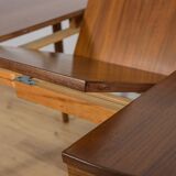 Mid-Century Teak Dining Table & Chairs by Hans Olsen for Frem Røjle, Denmark, 1960s, Set of 5