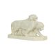 Art Deco Panther Sculpture Raku Crackle Earthenware Faïence Rare