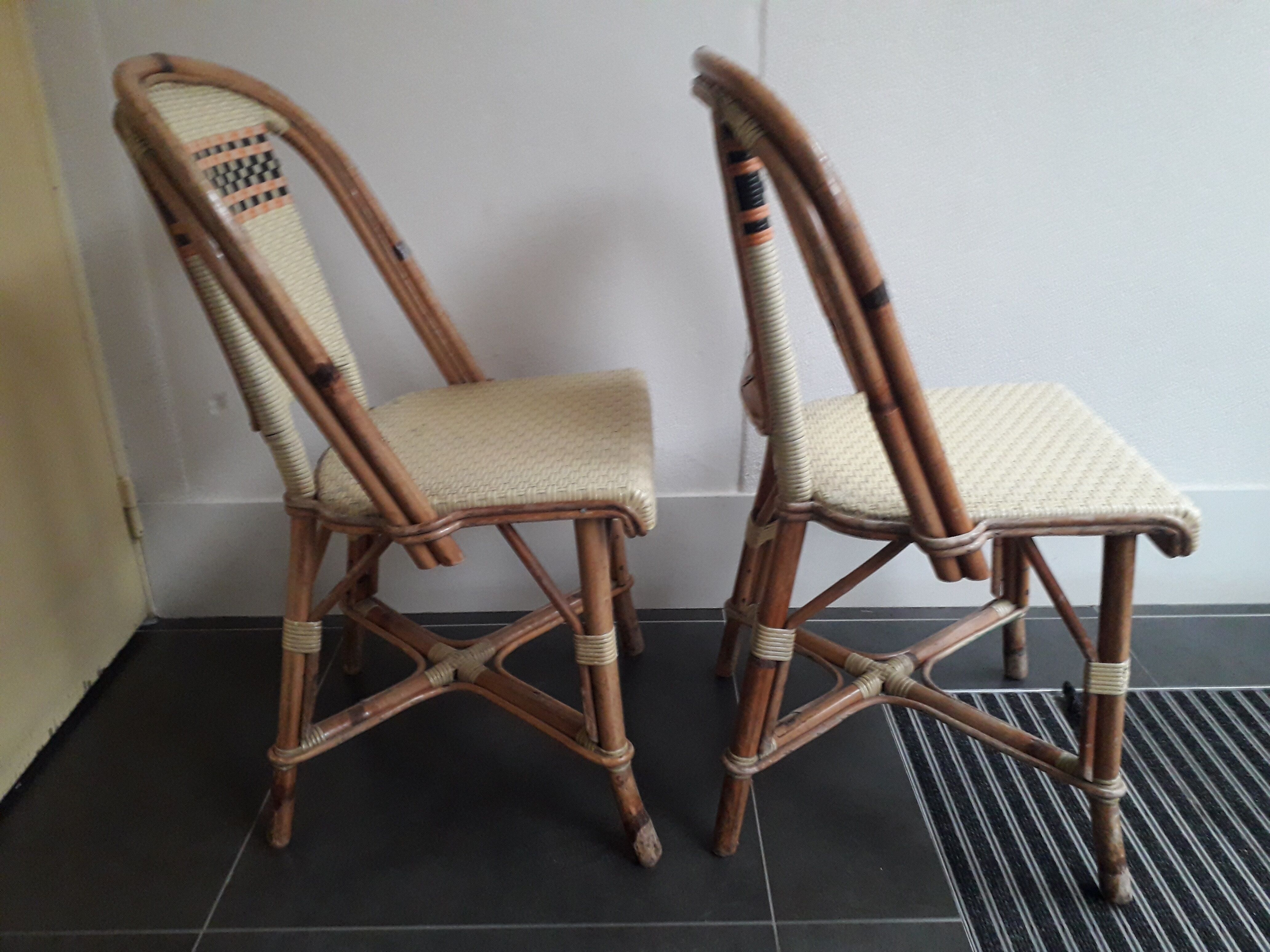 Drucker bistro chairs