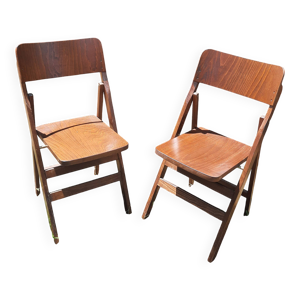 Paire de chaises bistrot - baumann