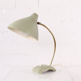 Brass and shrink paint table lamp from the 1950s