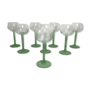 Série de 8 verres à