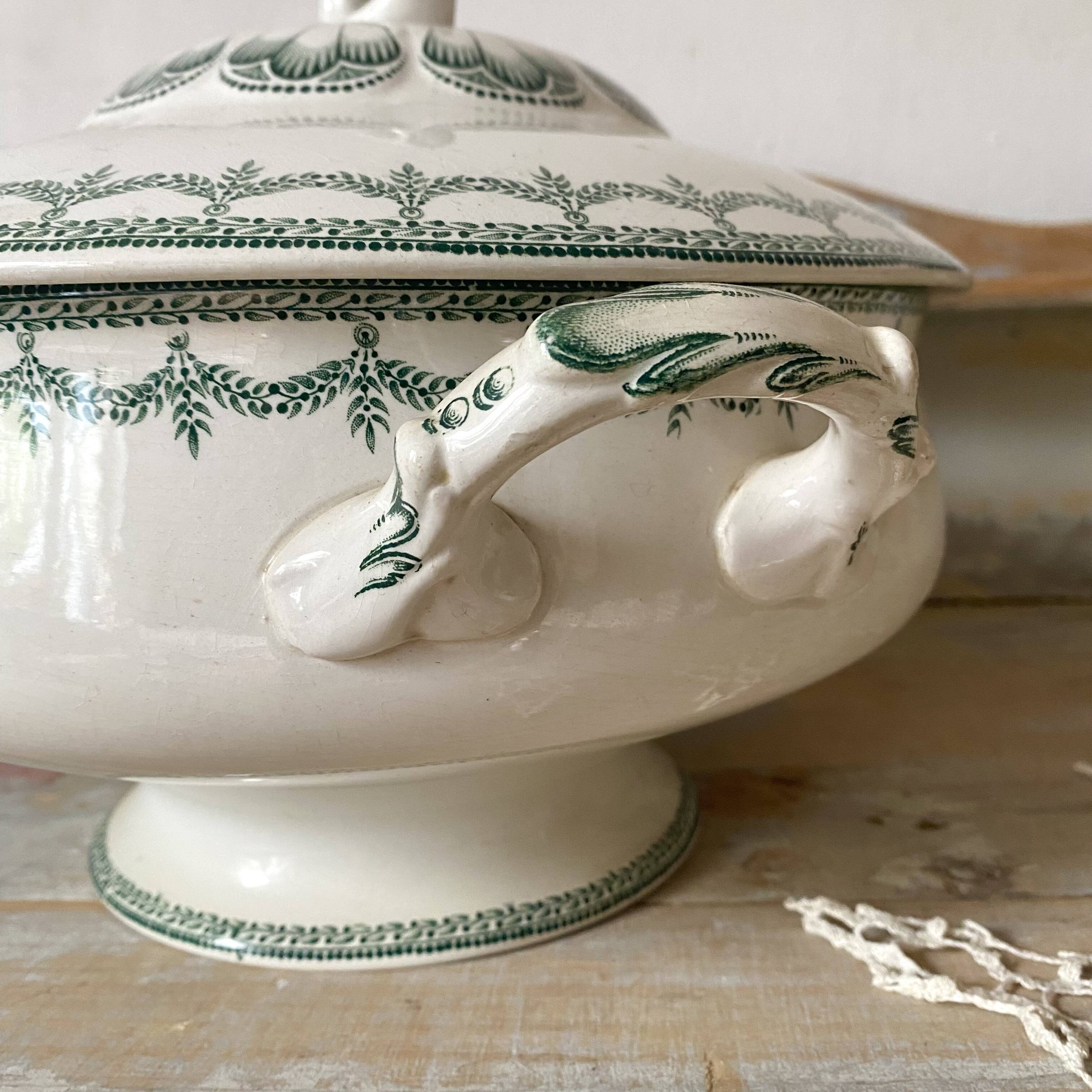 Ironstone soup tureen St Amand model Ney