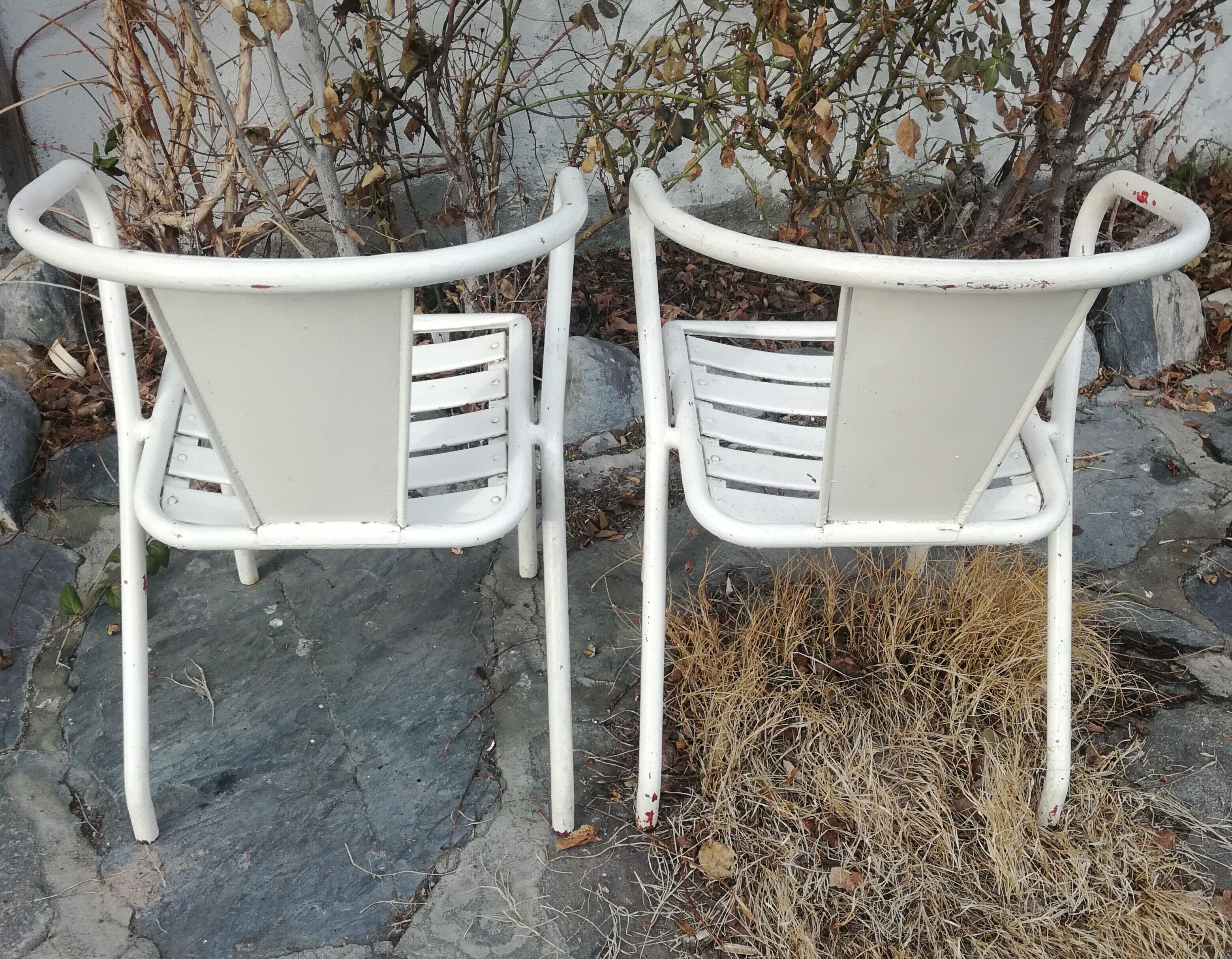Pair of FT5 Tolix chairs