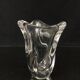 Crystal vase signed Daum