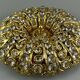 Plafonnier laiton et verre 60s 70s Peris Andreu S.A. Riper